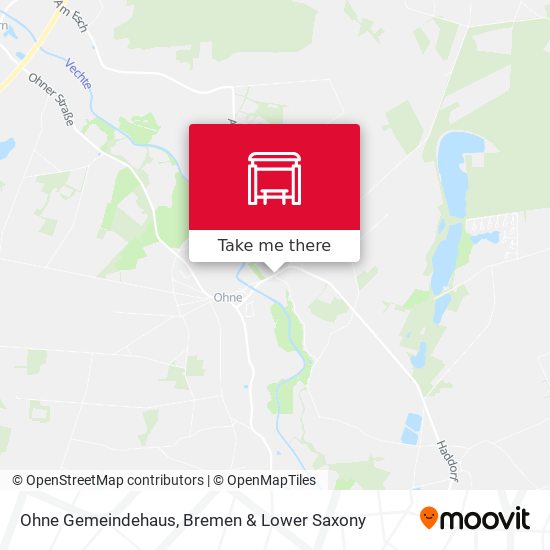 Ohne Gemeindehaus map
