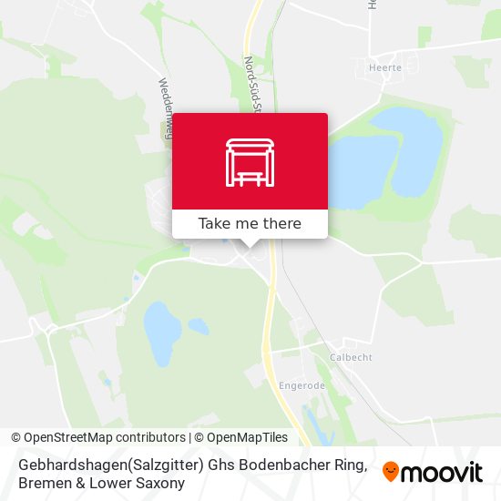 Gebhardshagen(Salzgitter) Ghs Bodenbacher Ring map