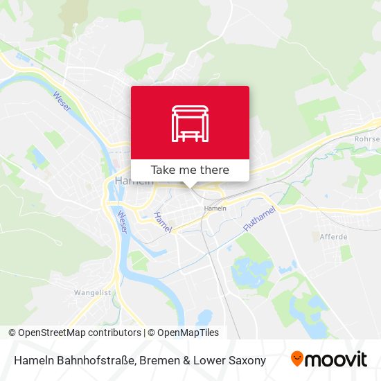 Hameln Bahnhofstraße map