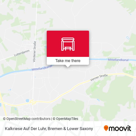 Kalkriese Auf Der Luhr map