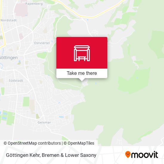 Göttingen Kehr map