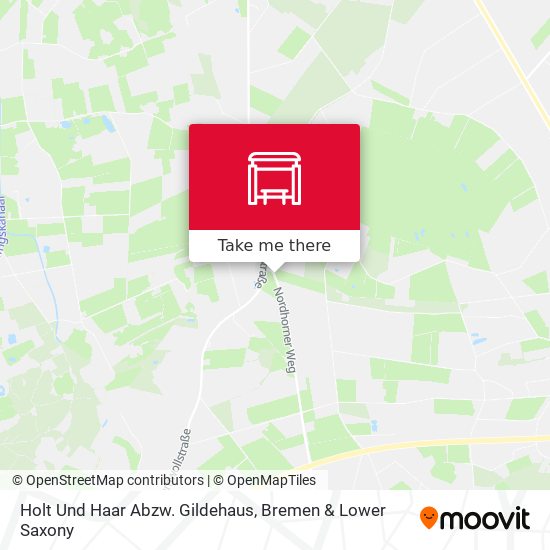 Holt Und Haar Abzw. Gildehaus map