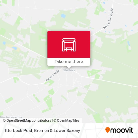 Itterbeck Post map