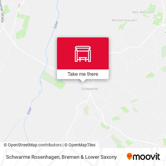 Schwarme Rosenhagen map