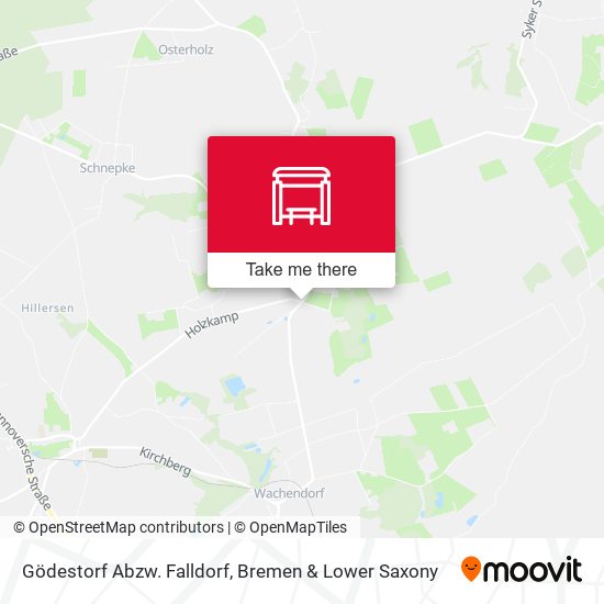 Gödestorf Abzw. Falldorf map