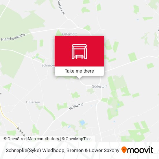 Schnepke(Syke) Wiedhoop map