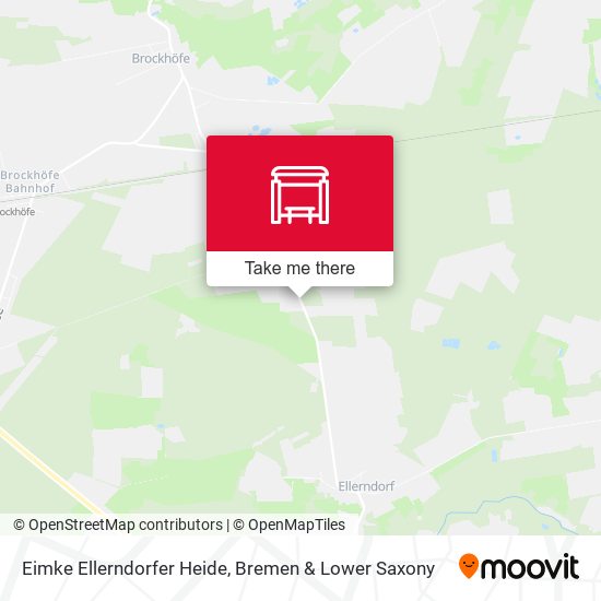 Eimke Ellerndorfer Heide map