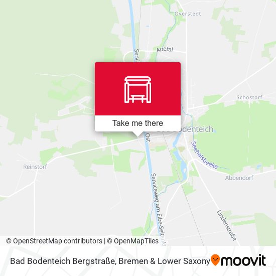 Bad Bodenteich Bergstraße map