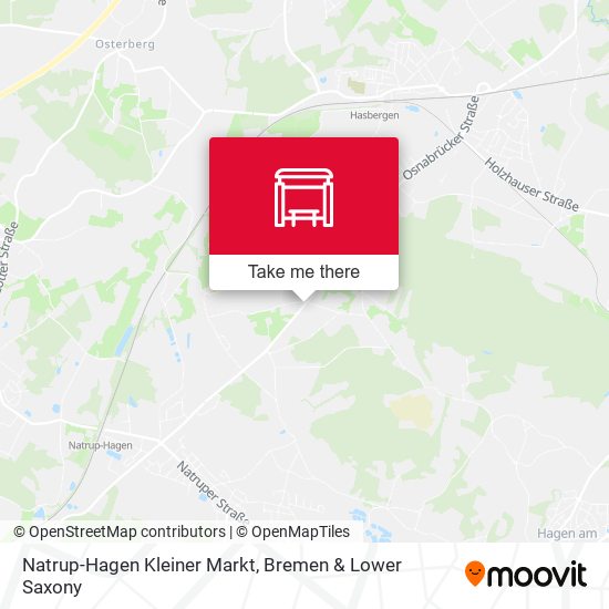 Natrup-Hagen Kleiner Markt map