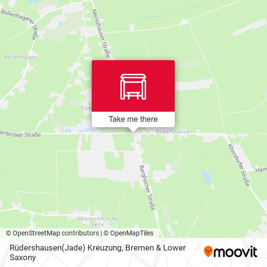 Rüdershausen(Jade) Kreuzung map