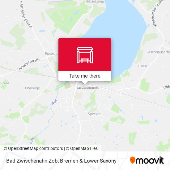 Bad Zwischenahn Zob map