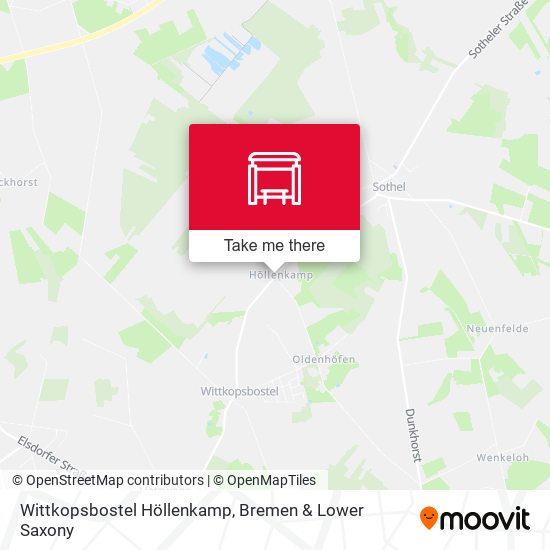 Wittkopsbostel Höllenkamp map