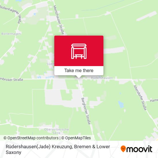 Rüdershausen(Jade) Kreuzung map