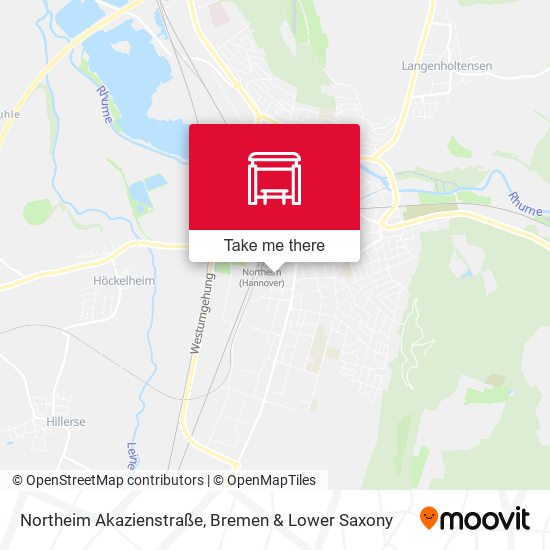 Northeim Akazienstraße map