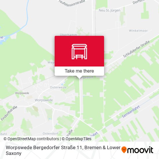 Worpswede Bergedorfer Straße 11 map