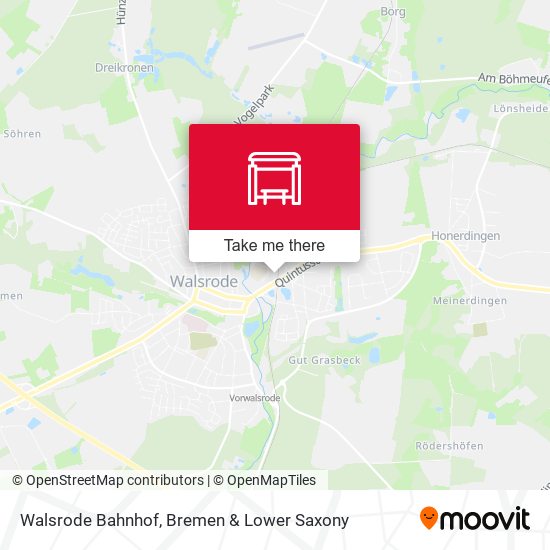 Walsrode Bahnhof map