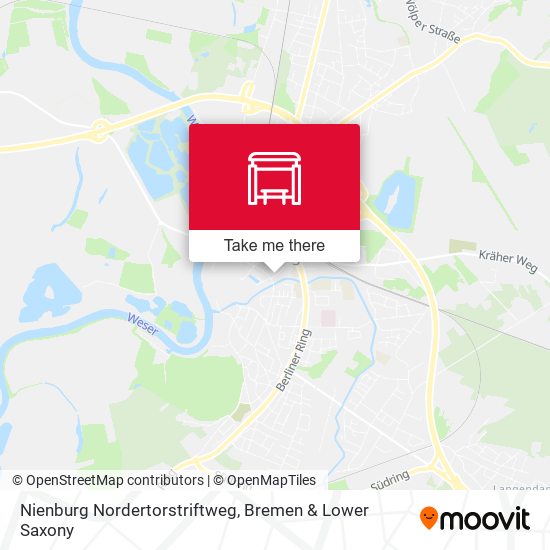 Nienburg Nordertorstriftweg map