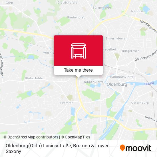 Oldenburg(Oldb) Lasiusstraße map