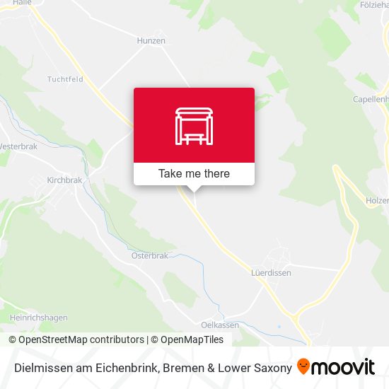 Dielmissen am Eichenbrink map