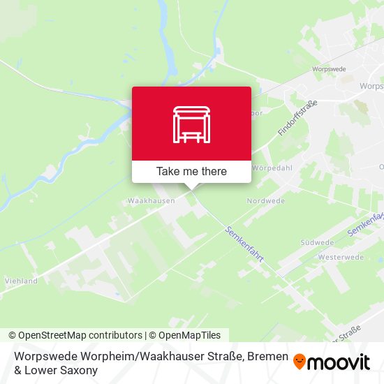Worpswede Worpheim / Waakhauser Straße map