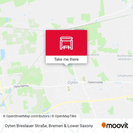 Oyten Breslauer Straße map