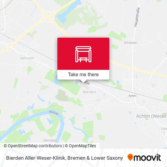 Bierden Aller-Weser-Klinik map