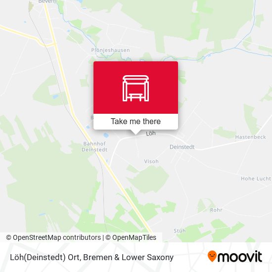 Löh(Deinstedt) Ort map