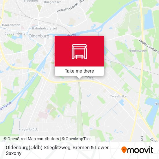 Oldenburg(Oldb) Stieglitzweg map