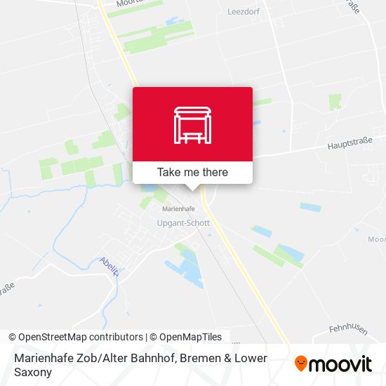 Marienhafe Zob/Alter Bahnhof map
