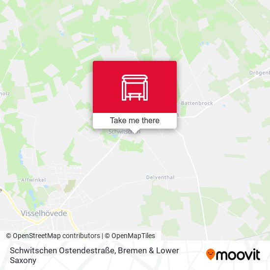 Schwitschen Ostendestraße map