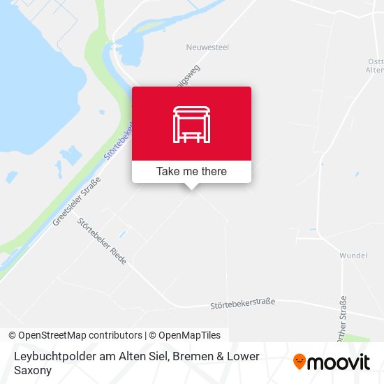 Leybuchtpolder am Alten Siel map