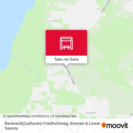 Berensch(Cuxhaven) Friedhofsweg map