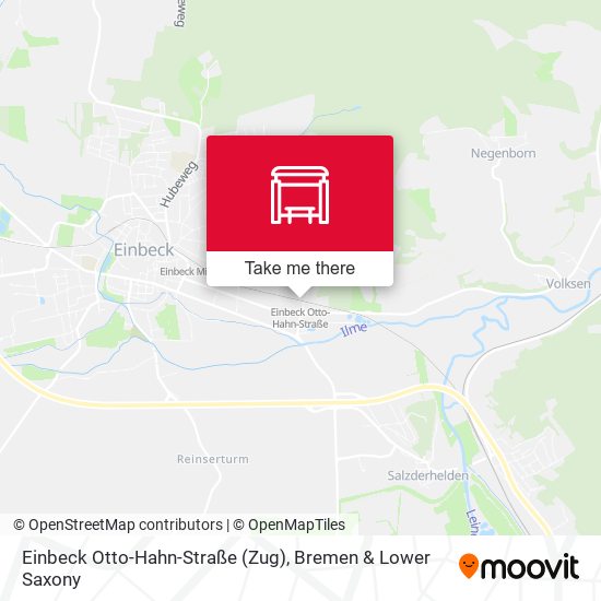 Einbeck Otto-Hahn-Straße (Zug) map