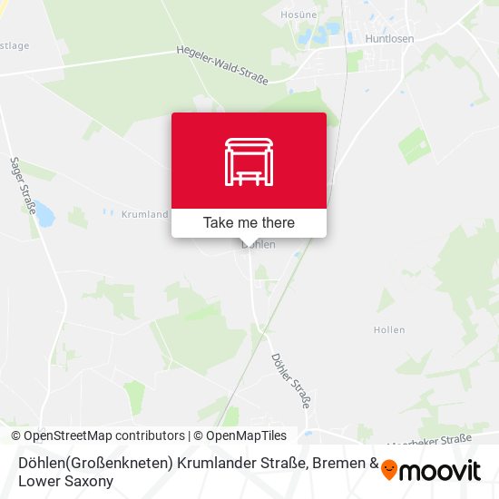 Döhlen(Großenkneten) Krumlander Straße map