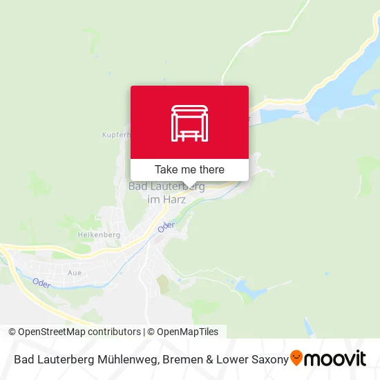 Карта Bad Lauterberg Mühlenweg