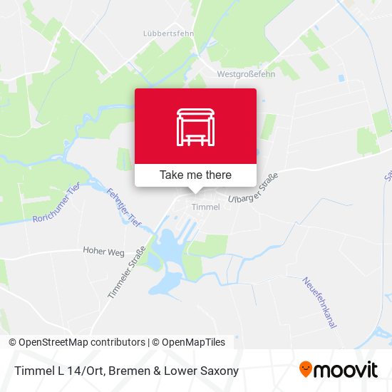 Timmel L 14/Ort map