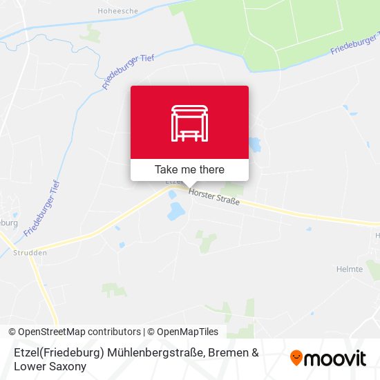 Etzel(Friedeburg) Mühlenbergstraße map