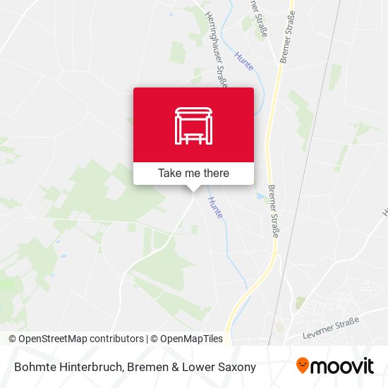 Bohmte Hinterbruch map