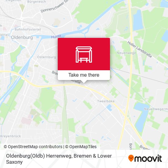 Oldenburg(Oldb) Herrenweg map