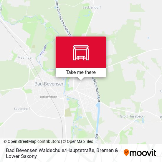 Bad Bevensen Waldschule / Hauptstraße map