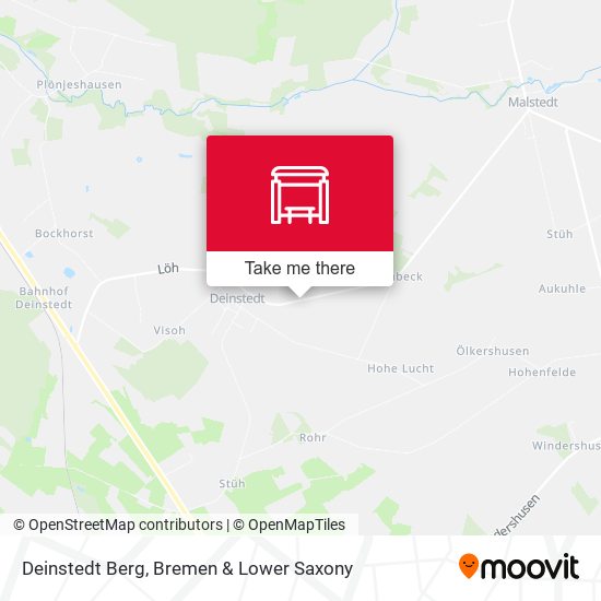 Deinstedt Berg map