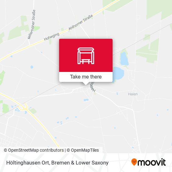 Höltinghausen Ort map