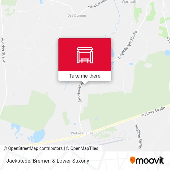 Jackstede map