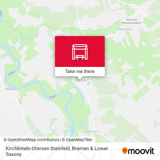 Kirchlinteln-Otersen Steinfeld map
