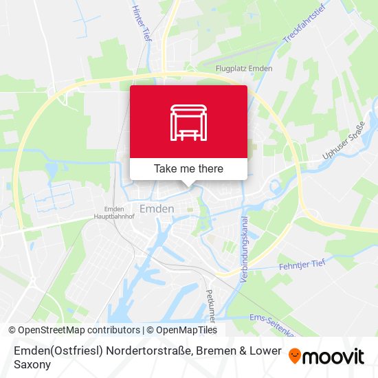 Emden(Ostfriesl) Nordertorstraße map