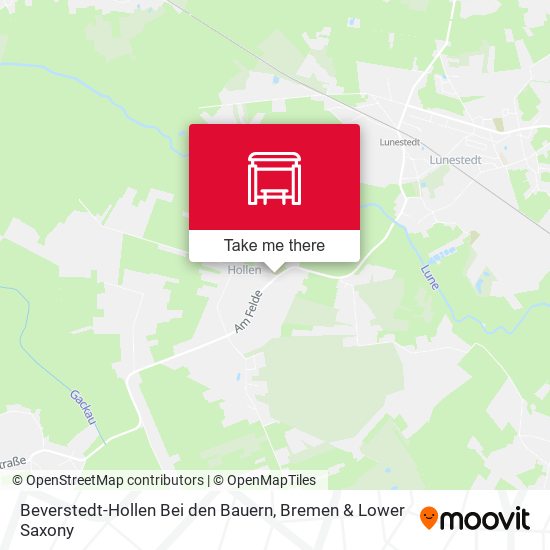 Beverstedt-Hollen Bei den Bauern map