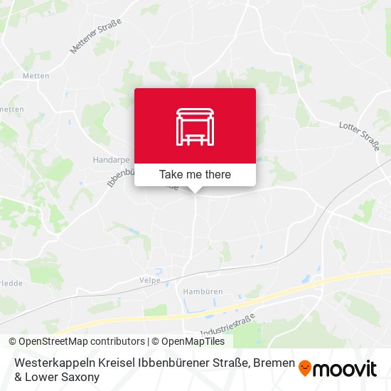 Westerkappeln Kreisel Ibbenbürener Straße map