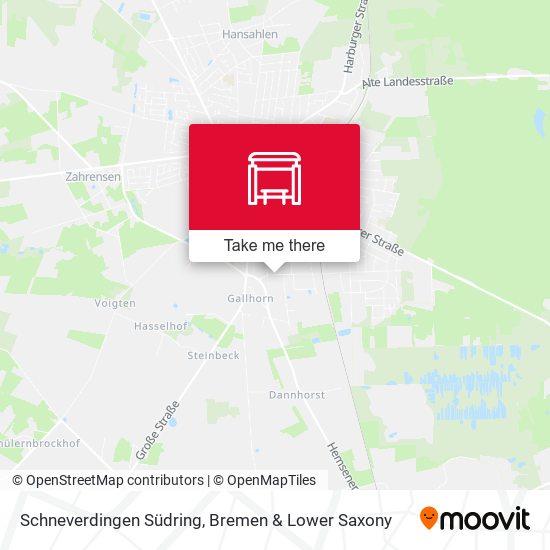 Schneverdingen Südring map