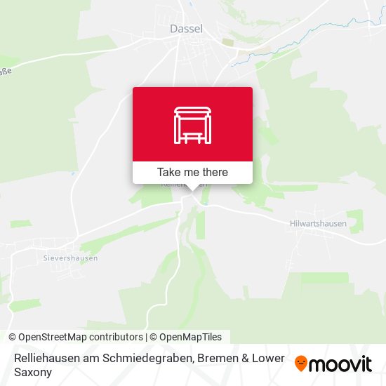 Relliehausen am Schmiedegraben map