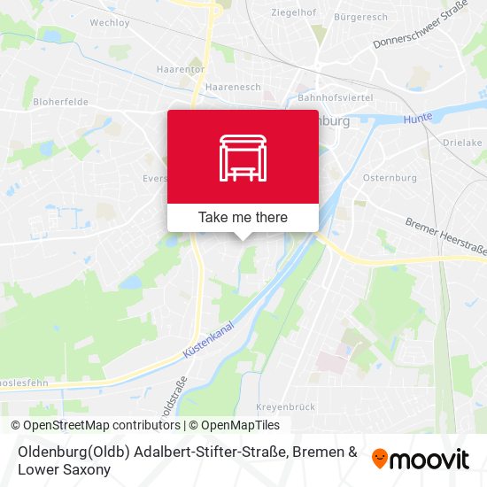 Oldenburg(Oldb) Adalbert-Stifter-Straße map